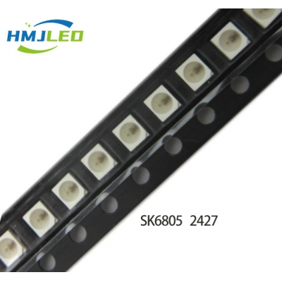 SK6805 Programmable Smart IC Built-in 2427 RGB Addressable LED Chip