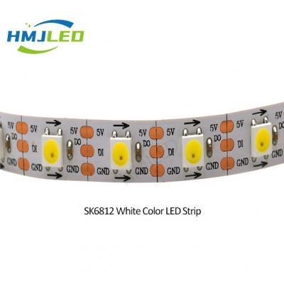 Indivally 5v sk6812 white led 60led/m led pixel strip
